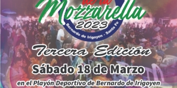 LLEGA LA FIESTA DEPARTAMENTAL DE LA MOZZARELLA A BERNARDO DE IRIGOYEN