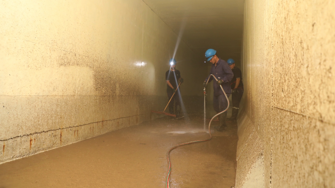 LA PUESTA A PUNTO DEL ACUEDUCTO DESVÍO ARIJÓN – RAFAELA SE ENCUENTRA EN SU ETAPA FINAL