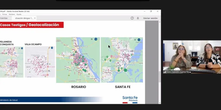 Dengue: La provincia mantuvo una nueva reunión con municipios y comunas para abordar la situación epidemiológica