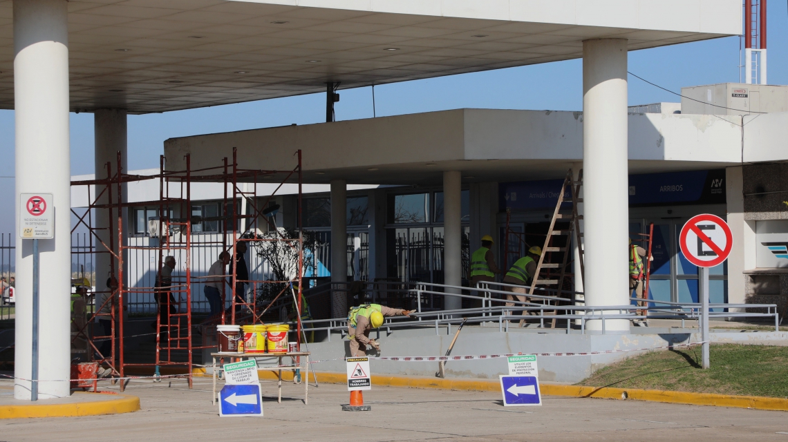 LA PROVINCIA INICIÓ LAS OBRAS EN EL AEROPUERTO SAUCE VIEJO QUE LE PERMITIRÁN OPERAR VUELOS INTERNACIONALES