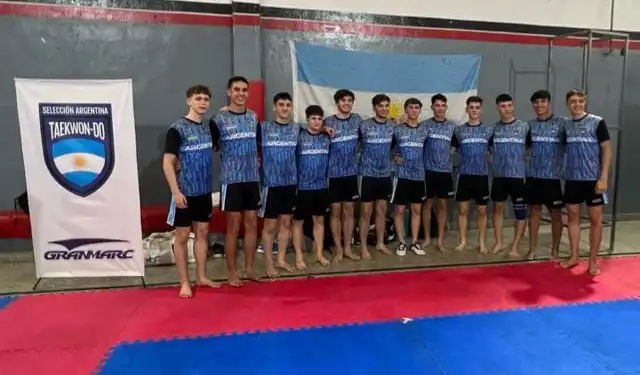 MAURICIO MAGGIONI CAPITÁN EN SU CATEGORÍA DE LA SELECCIÓN ARGENTINA DE TAEKWONDO