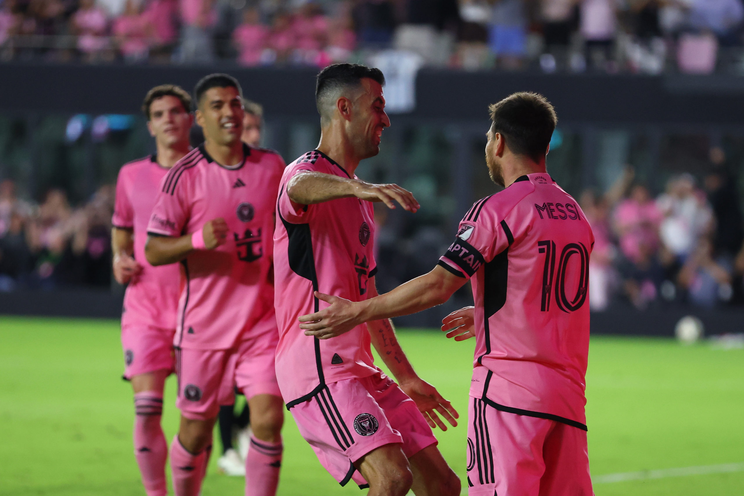 Con la magia de Messi, Inter Miami aplastó al New York RB y lidera la MLS