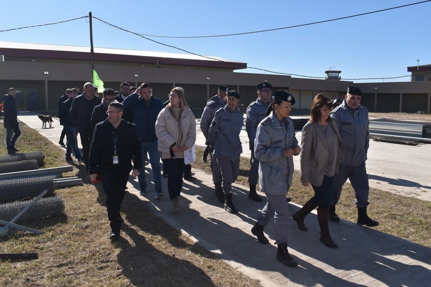 LA MINISTRA BULLRICH RATIFICÓ EN CORONDA QUE LA CÁRCEL FEDERAL ESTARÁ LISTA EN DICIEMBRE