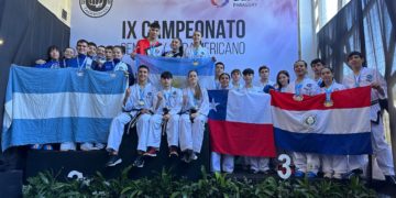 SUDAMERICANO DE TAEKWONDO EN PARAGUAY: MAURICIO MAGGIONI TRAJO 3 MEDALLAS