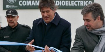 FUNES: Nuevo Comando Radioeléctrico. El intendente Santacroce inauguró el edificio