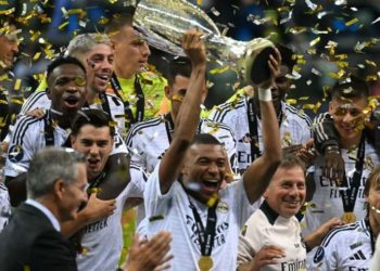 Con un gol de Mbappé en su debut, el Real Madrid le ganó al Atalanta y se quedó con la Supercopa de Europa