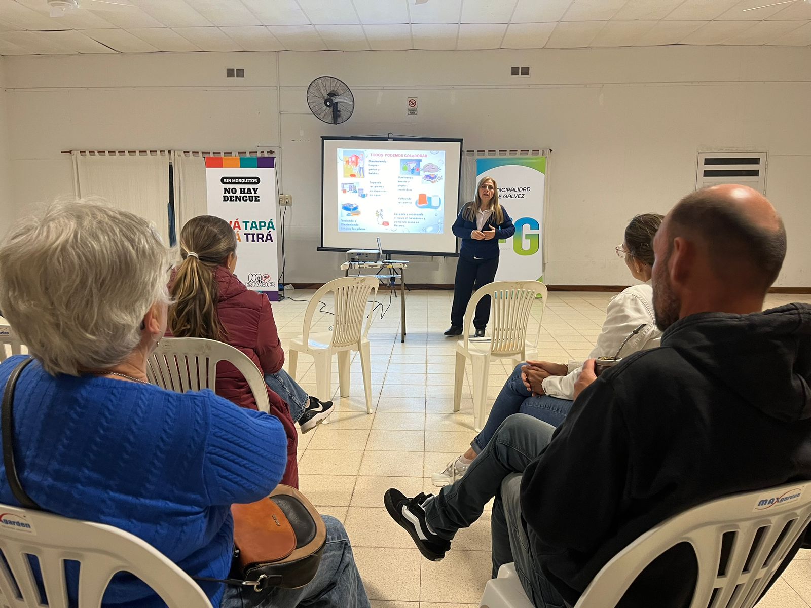 La Municipalidad continúa con la campaña «No te estanques» en conjunto con Objetivo Dengue