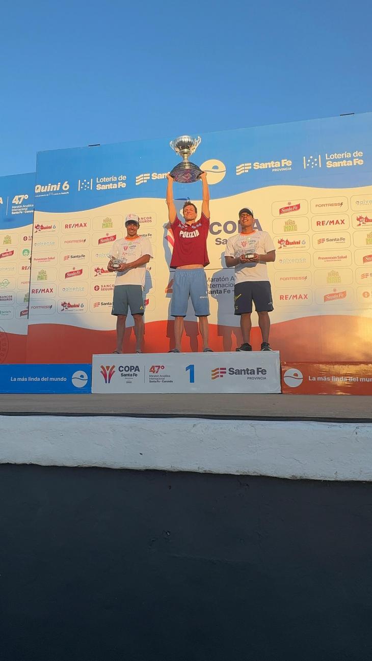 Alessio Occhipinti ganó la Maratón Santa Fe-Coronda. El galvense Aquiles Balaudo obtuvo el noveno lugar en la general y el sexto entre los hombres participantes.