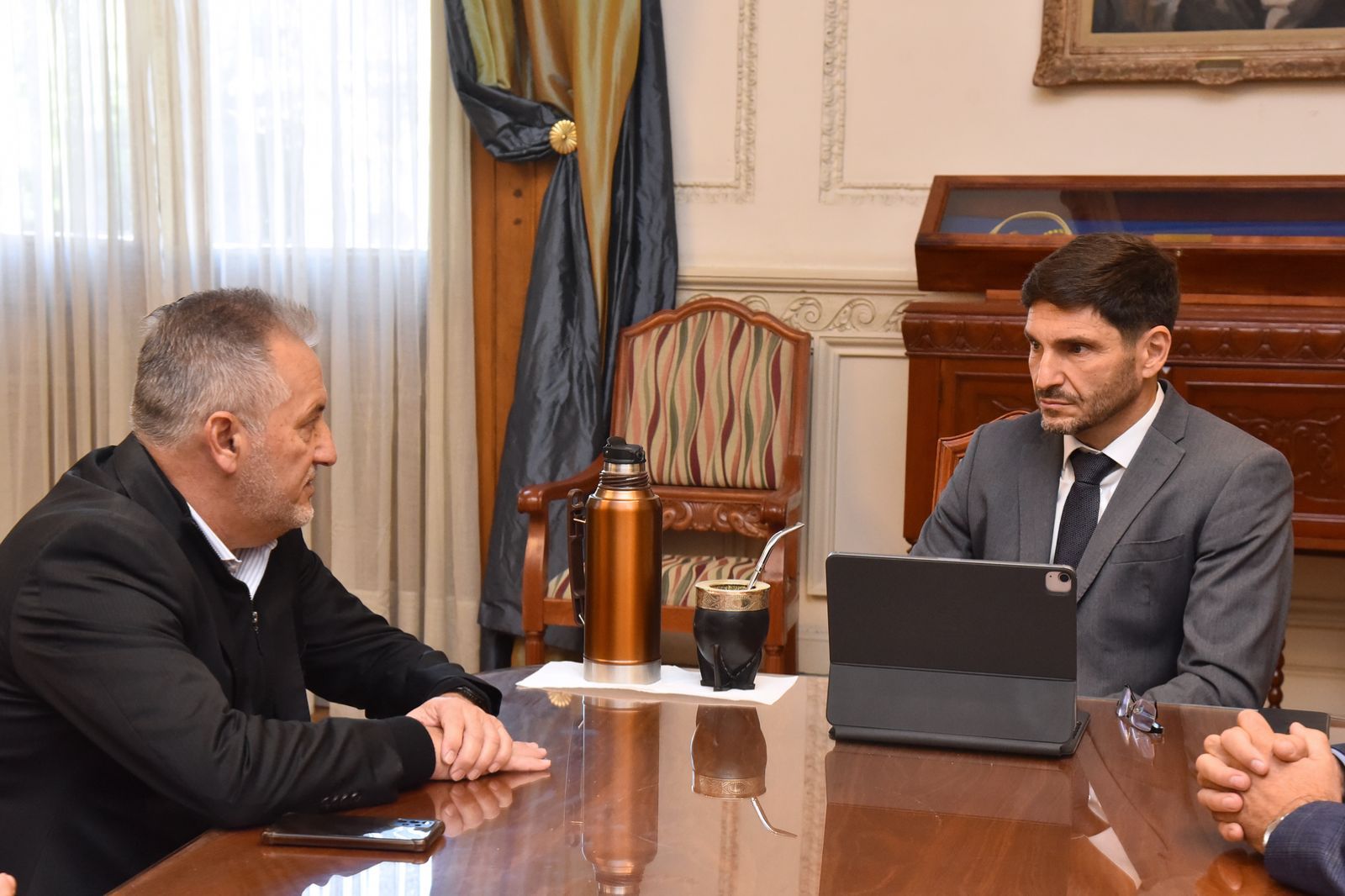 Lewandowski tras reunirse con Pullaro: “Tenemos que lograr una Constitución que represente a las mayorías”