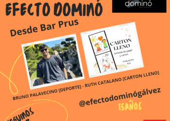 EFECTO DOMINÓ: BRUNO PALAVECCINO (Psicología deportiva) RUTH CATALANO (Cartón lleno)