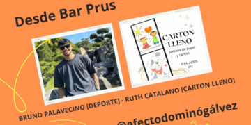 EFECTO DOMINÓ: BRUNO PALAVECCINO (Psicología deportiva) RUTH CATALANO (Cartón lleno)