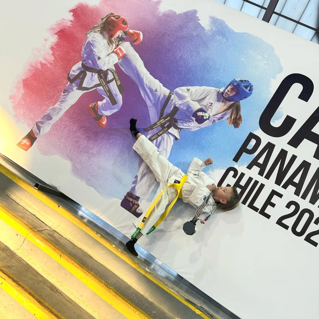 El TEAM ZÁRATE BRILLÓ EN CHILE: grandes logros en competencia internacional de taekwondo