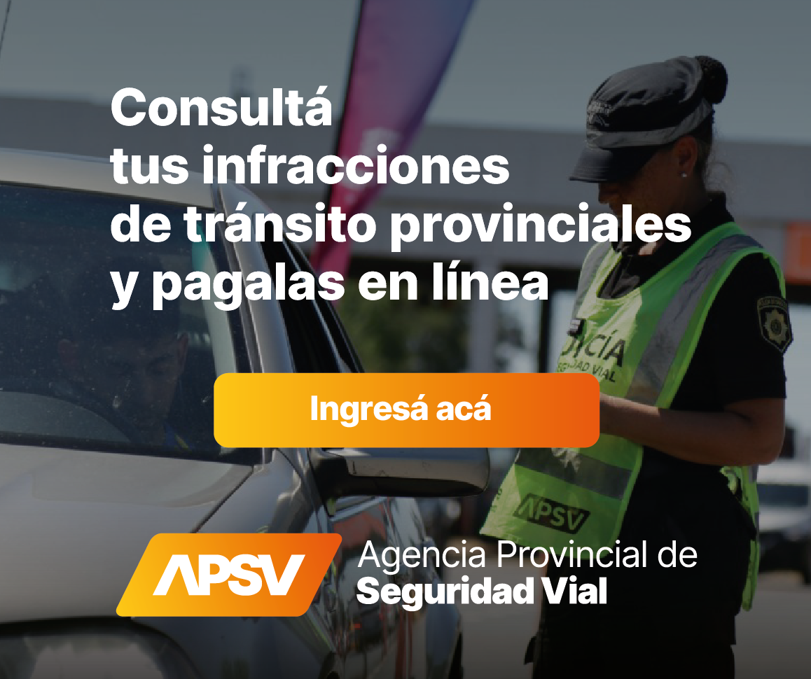 CONSULTÁ TUS INFRACCIONES DE TRÁNSITO PROVINCIALES Y PAGÁLAS EN LÍNEA