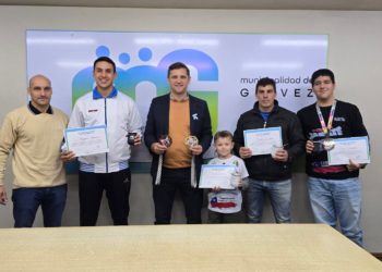 El Municipio reconoció a jóvenes deportistas galvenses