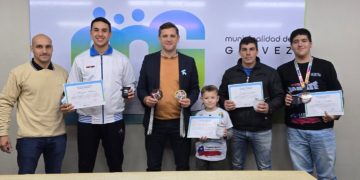 El Municipio reconoció a jóvenes deportistas galvenses
