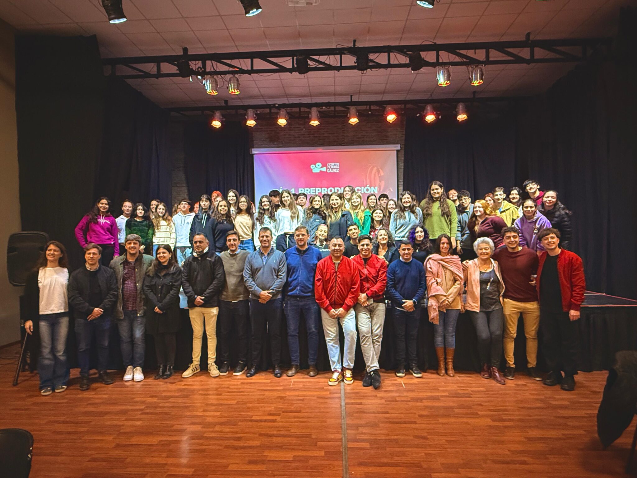 Gálvez vivió una intensa experiencia audiovisual con «Cortos 72 Horas»