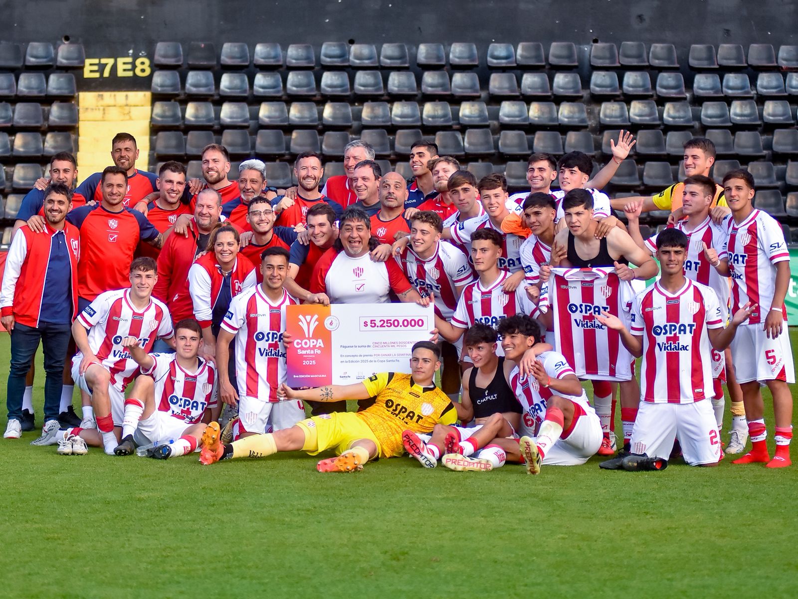 El Tate se quedó con el clásico de Copa Santa Fe