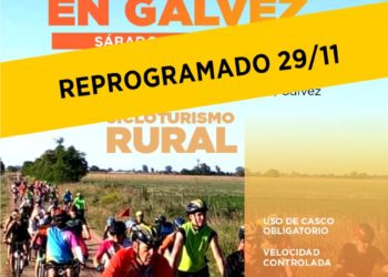 LLEGA NUEVAMENTE EL CICLOTURISMO RURAL A GÁLVEZ