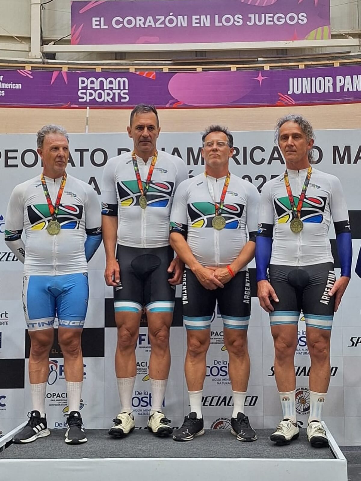 MARTÍN HUERGA BRILLÓ EN EL PANAMERICANO DE CICLISMO: ORO Y DOS BRONCES EN PARAGUAY