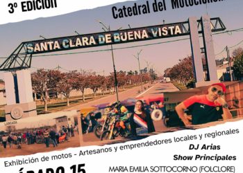 Llega la 3° Fiesta Provincial del Motociclismo a Santa Clara de Buena Vista
