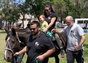 Gálvez vivió una jornada inolvidable en la 1ª Feria de Equinoterapia: una fiesta de solidaridad, tradición y alegría