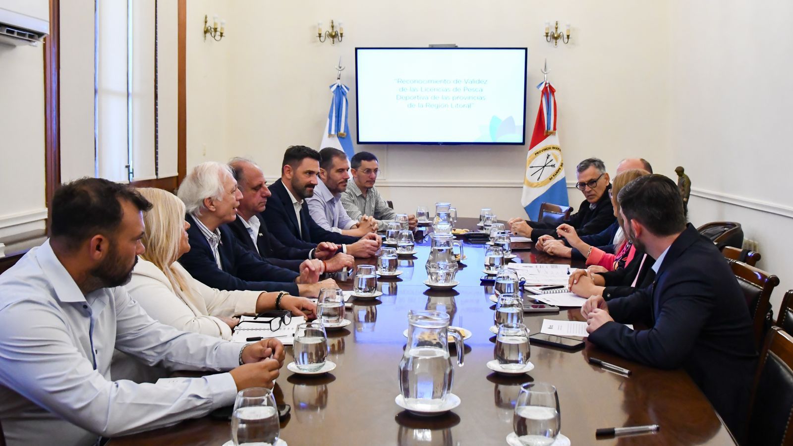 La Región Litoral avanza en el reconocimiento recíproco de licencias de pesca deportiva para residentes