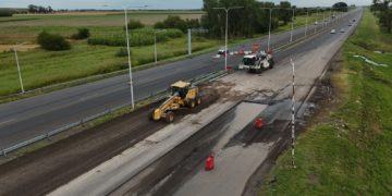 Autopista Rosario-Santa Fe: el Gobierno Provincial ya completó la construcción de los tres carriles en la mano hacia Rosario