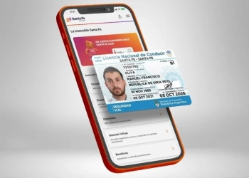 La licencia de conducir digital ya es válida en la provincia y puede mostrarse desde la app Mi Santa Fe