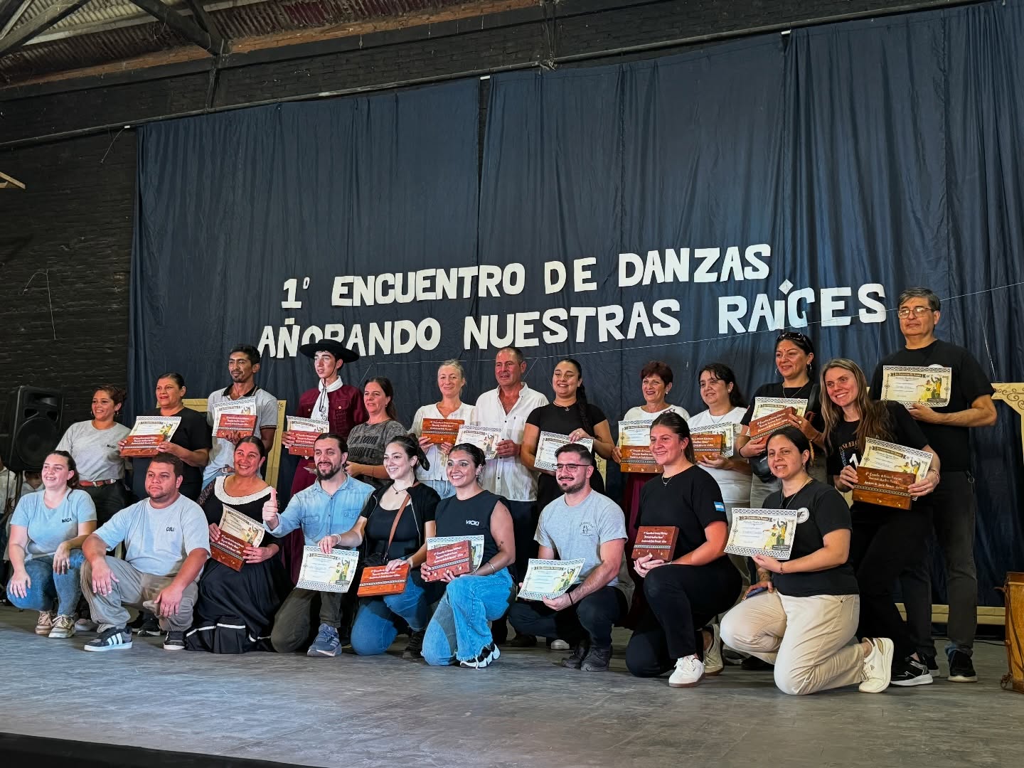 Gálvez fué sede del 1° Encuentro de Danzas Folklóricas “Añorando Nuestras Raíces”