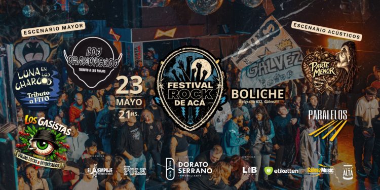 FESTIVAL ROCK DE ACÁ – 2DA EDICIÓN