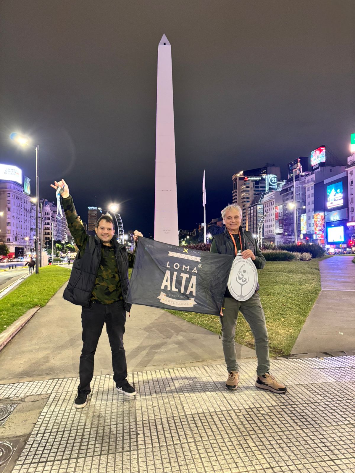 Loma Alta brilló en la Copa Argentina de Cervezas y obtuvo medalla de plata con su cerveza negra