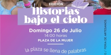 «Historias bajo el cielo»: la Plaza de la Mujer será escenario de una jornada de lectura y encuentro