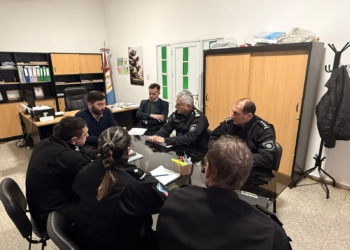 Reunión para reforzar la seguridad en Puerto Gaboto