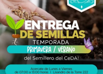 Comienza la entrega de semillas para la temporada primavera-verano